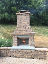 Outdoor Fireplace